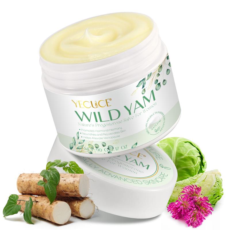 Yecuce Natural Wild Yam Cream( 90g) Enriched Vitamin E