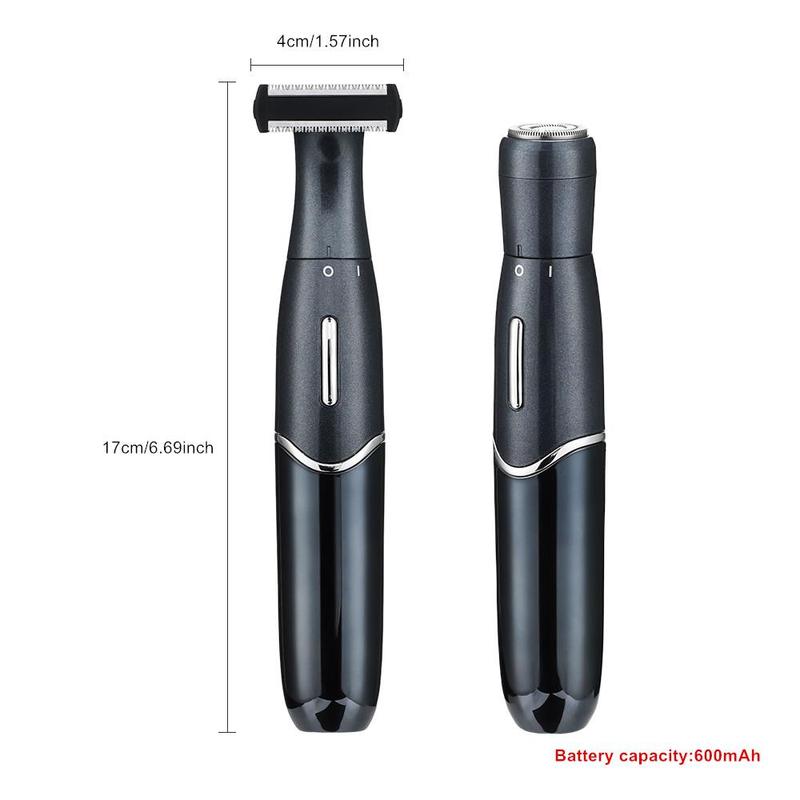 4 in 1 Electric Shaver, 1 Set Multifunctional Hair Removal Instrument, Eyebrow Trimmer, Nose Hair Scissor, Electric Rechargeable Razor for Whole Body