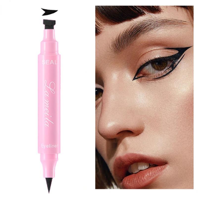 Dual-ended Eyeliner Stamps, 8 Counts set Waterproof Liquid Eyeliner Seal Stamp, Long Lasting Eyeliner Pen for Eye Makeup Decoration, Summer Cosmetic Products, Eye Makeup Products, The Eyebrow Expert