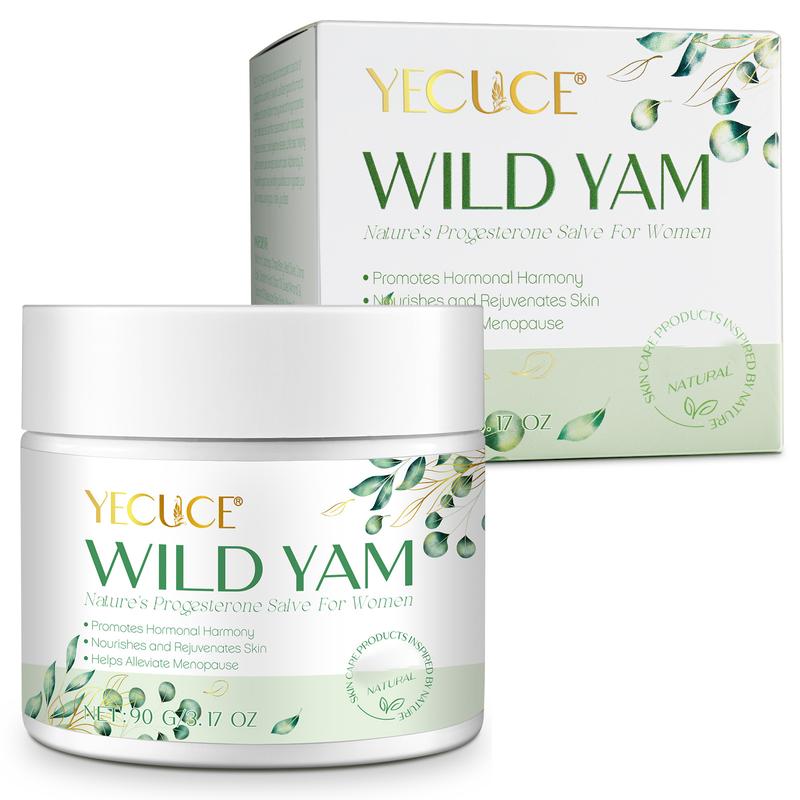 Yecuce Natural Wild Yam Cream( 90g) Enriched Vitamin E