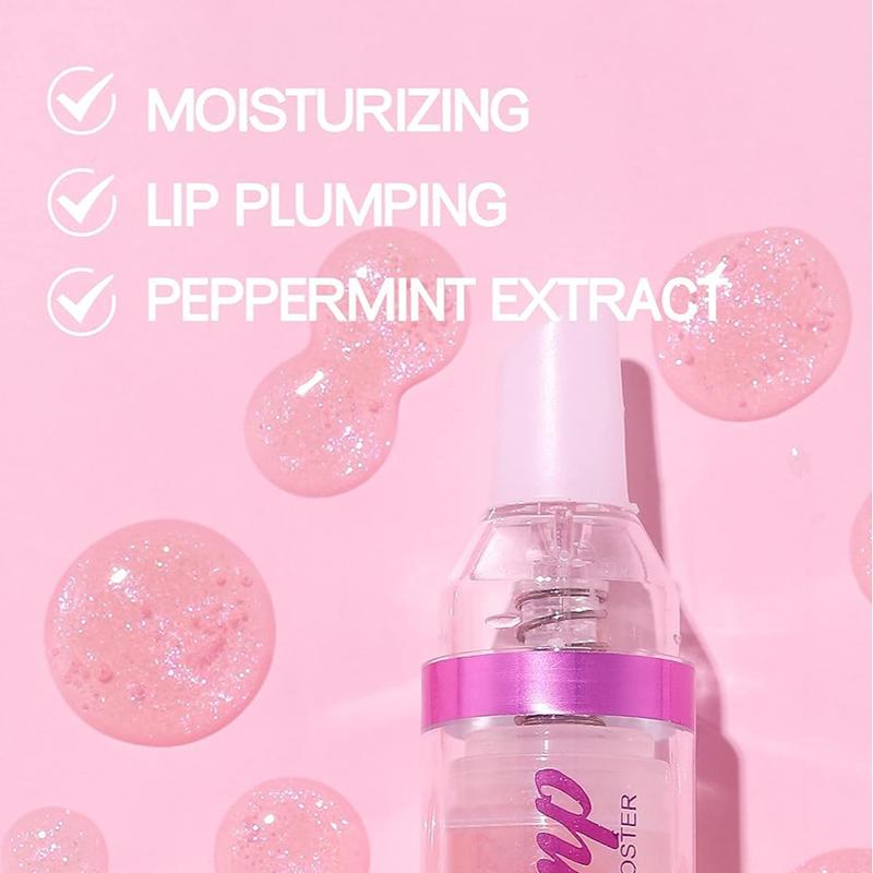 Lasting Plumping Gloss & Hydrating Booster - Spicy Lip Enhancer for High-Shine Volume -Moisturizing Lip Makeup for Women & Girls