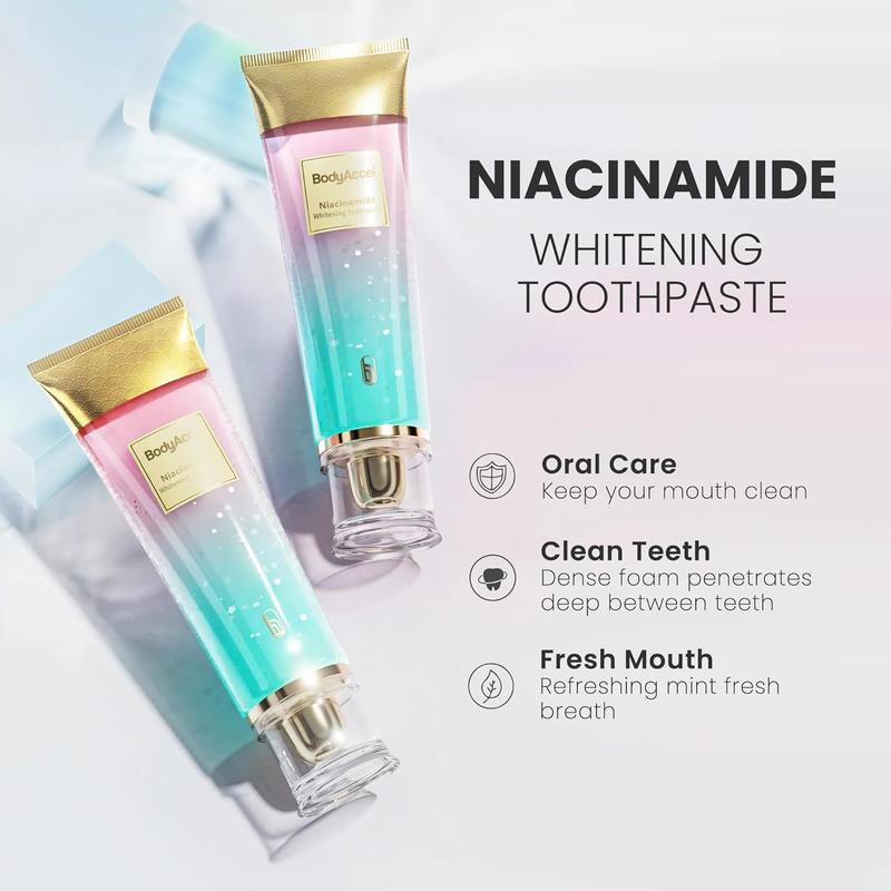 Triple Whitening Probiotic Toothpaste, Xylitol Toothpaste,  Whitening Niacinamide Toothpaste