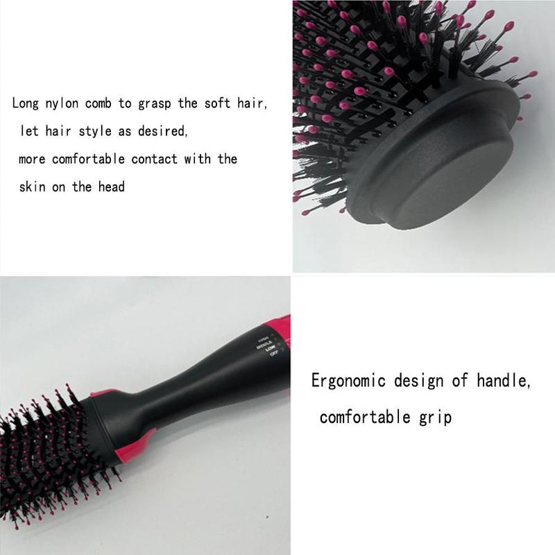 3-speed Temperature Adjustable Hair Dryer Brush, Multifunctional Electric Hair Dryer Brush, Hair Styling Tool for Straight and Curly Hair, Christmas Gift