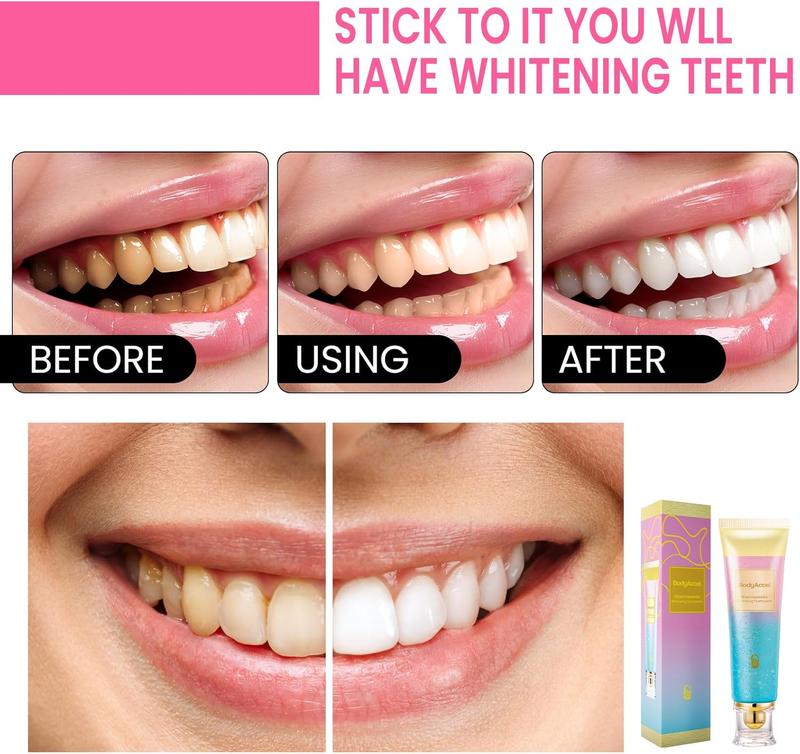 Triple Whitening Probiotic Toothpaste, Xylitol Toothpaste,  Whitening Niacinamide Toothpaste