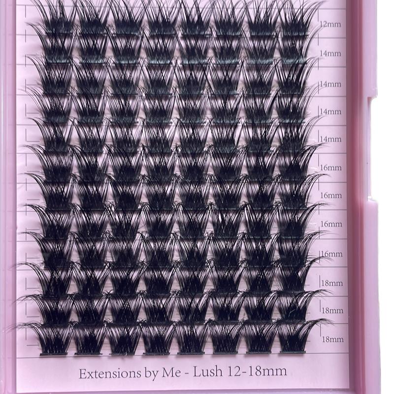 Eyeshine Lush lash (black 12-18mm) clusters ONLY glue sold separately