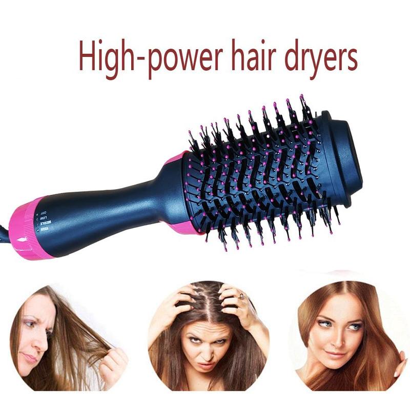 3-speed Temperature Adjustable Hair Dryer Brush, Multifunctional Electric Hair Dryer Brush, Hair Styling Tool for Straight and Curly Hair, Christmas Gift