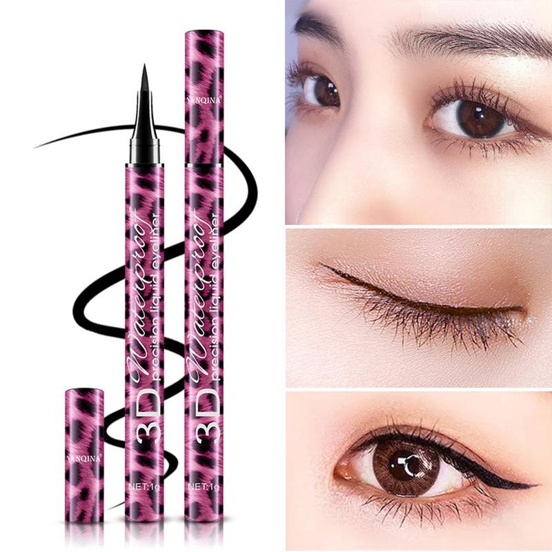 Long-lasting Eyelash Extensions Mascara & Eyeliner, Smudge Proof Lengthening Curling Mascara & Eyeliner Pen, Professional Eye Enhancement Makeup Kit