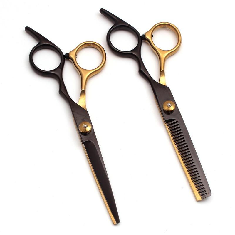 Hair Cutting Scissors Set, 1 Set Hairdressing Styling Tool, Professional Hair Cutting Set for Salon & Barber Shop, Heatless Haircare Tools, Summer Gift, Cruel Summer, Hair Styling Tools, Hair Accessories