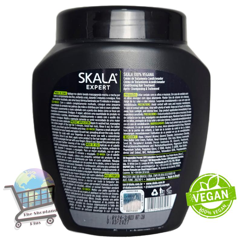 SKALA expert Avocado   Haircare conditioning hair treatment cream for fragile and dull hair   hydration, strength and shine   35.2 oz (1000 g) Expert Collection Conditioner Hydrate Restore Moisturizing