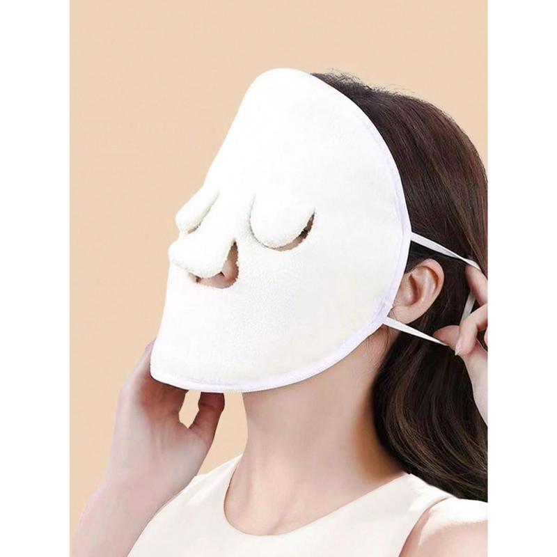 Hot Compress Face Towel Masks, Reusable Facial Steamer Towel For Hot Cold Skin Care, Moisturizing Face Steamer, Beauty Facial Towel For Home And Beauty Salon Comfort