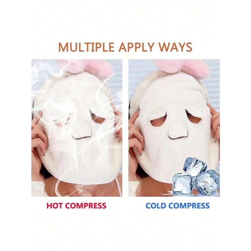 Hot Compress Face Towel Masks, Reusable Facial Steamer Towel For Hot Cold Skin Care, Moisturizing Face Steamer, Beauty Facial Towel For Home And Beauty Salon Comfort