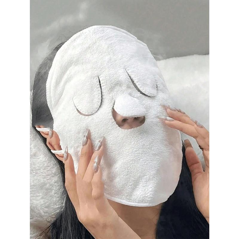 Hot Compress Face Towel Masks, Reusable Facial Steamer Towel For Hot Cold Skin Care, Moisturizing Face Steamer, Beauty Facial Towel For Home And Beauty Salon Comfort