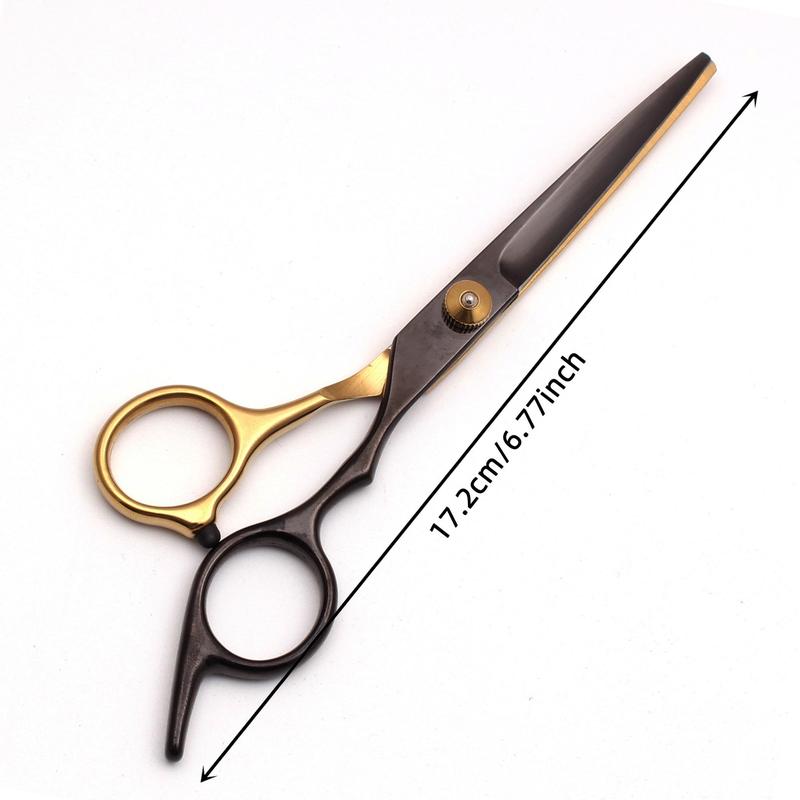 Hair Cutting Scissors Set, 1 Set Hairdressing Styling Tool, Professional Hair Cutting Set for Salon & Barber Shop, Heatless Haircare Tools, Summer Gift, Cruel Summer, Hair Styling Tools, Hair Accessories