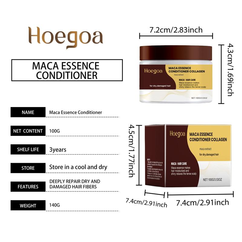 [Buy 2 Get 1 Free] Hoegoa Collagen Conditioner Gentle hair care soft nourishing shiny moisturizing hair care, autumn and winter hair care Haircare Shampoo Comfort Cleansing Cleanser Moisturizer Moisture Hydrating Hydrate