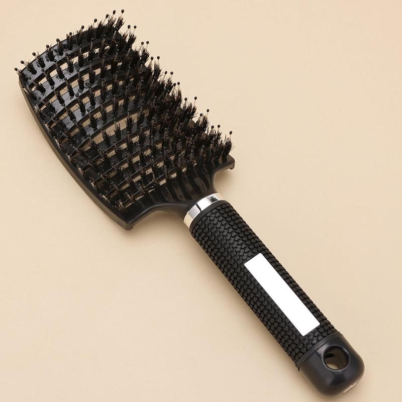 Curly Hair Detangling Brush, Plastic Hairdressing Comb, Heatless Styling Tools