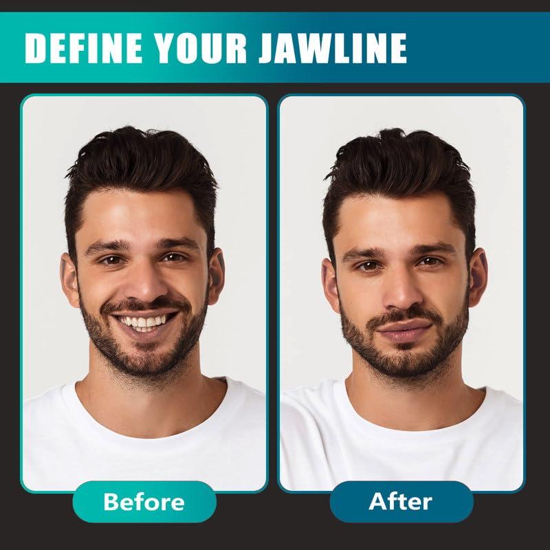 Silicone Jawline Shaper, 1 Box Non-electric Muscle Enhancer, Jawline Shaping Tool for Men & Women