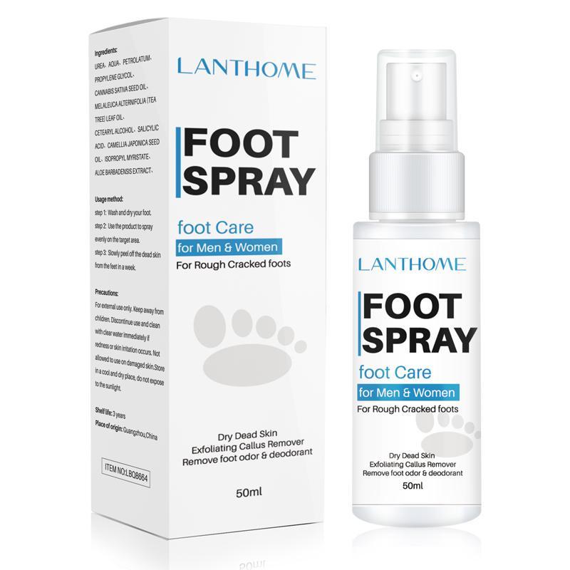 Hydrating Foot & Nails Care Spray Moisturizer for Rough Cracked Feet, Moisturizing & Soothing Foot Care Product for Men & Women