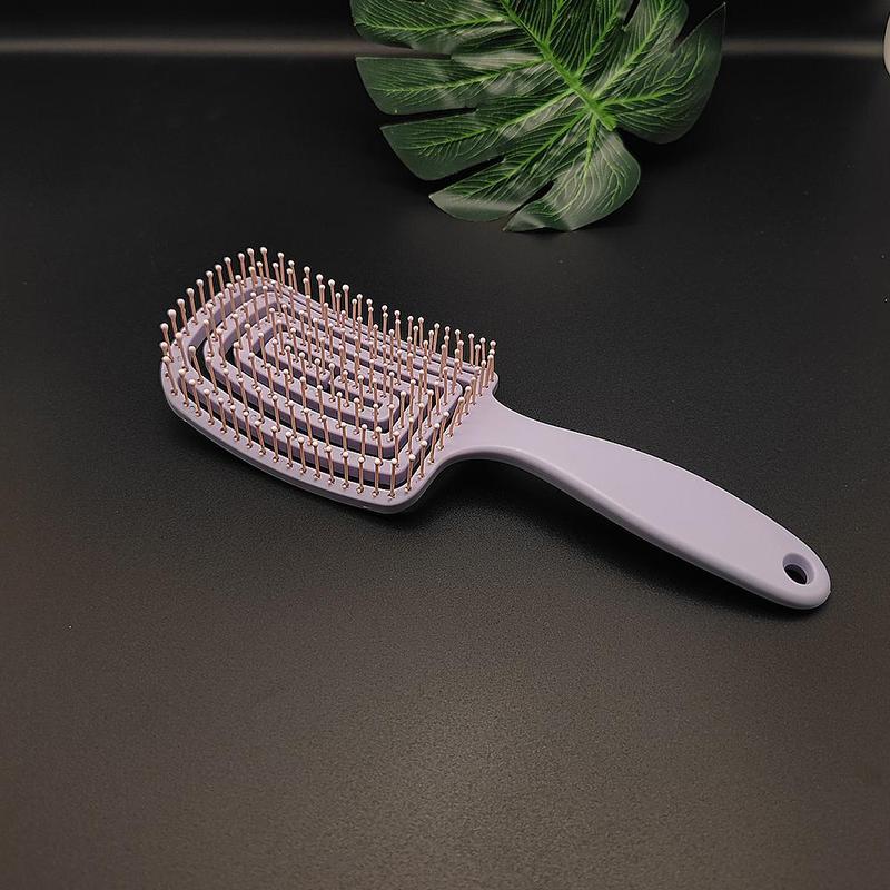 Hollow out Arc Design Comb, Cute Hair Brush, Hair Detangling & Styling Tool for Girls