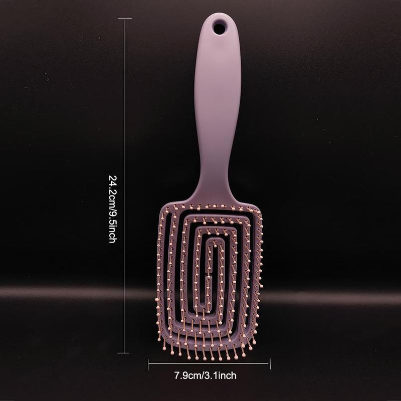 Hollow out Arc Design Comb, Cute Hair Brush, Hair Detangling & Styling Tool for Girls