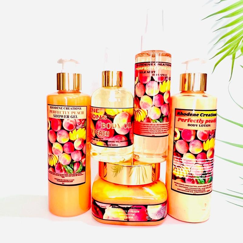 Perfectly Peach Spa set