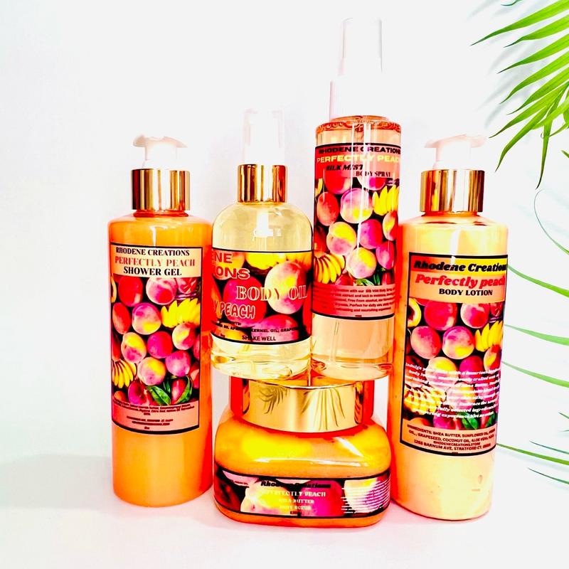 Perfectly Peach Spa set