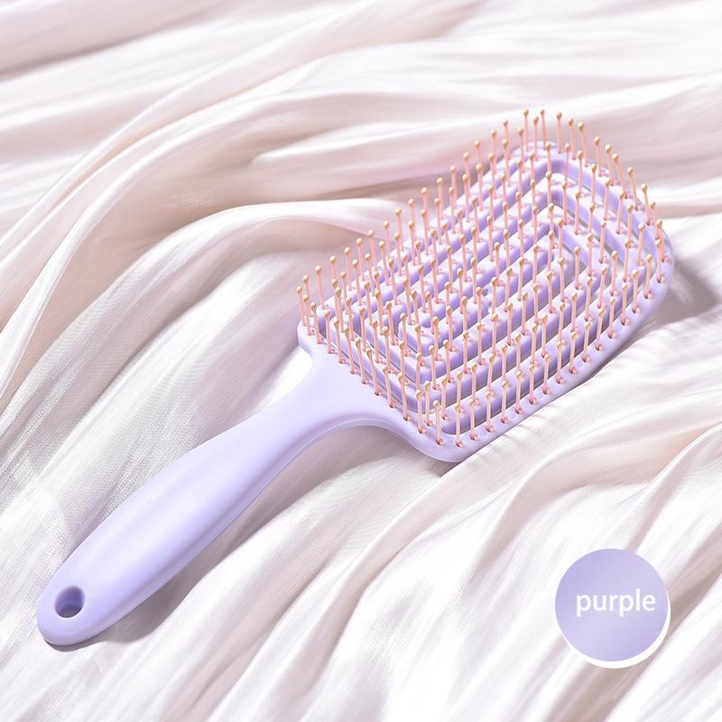 Hollow out Arc Design Comb, Cute Hair Brush, Hair Detangling & Styling Tool for Girls