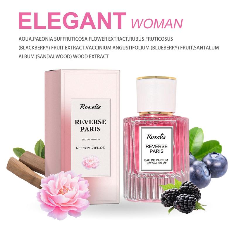 30ml Women's Perfume, Long Lasting Peony Fragrance for Women, Gentle Fragrance for Daily Use, Perfume for Women, Cosmetic Gift for Girls, Christmas, Christmas Gift