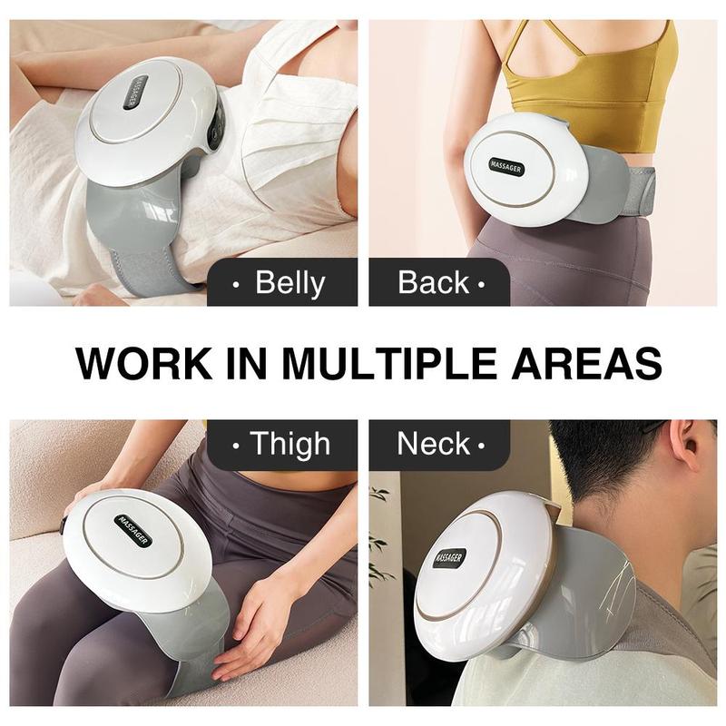 Abdominal Massager Electric Stomach Massager for Flattening Belly Multiple-use for Waist Abdomen Back Neck Leg 3 Modes Comfort