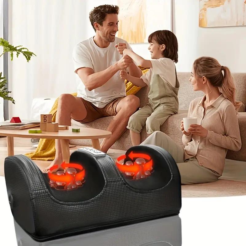 Massage Foot Massager, Deep Kneading Therapy, Foot Health, Relaxing Home or Office Use For Rubbing and Rolling of Feet and Ankle, Fitness Equipment Foot and Calf Massager with Massage Roller, Sports Massage foot massager