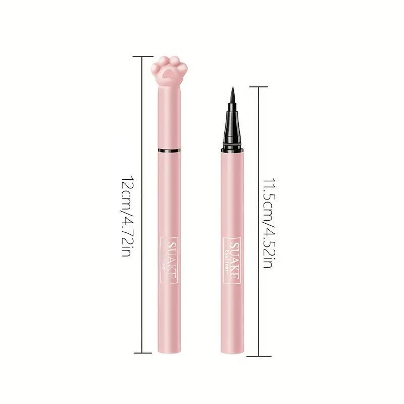 Cat Paw Design Liquid Eyeliner for Music Festival Makeup, 1 Count Waterproof Long Lasting Eyeliner Pen, Quick Drying Eyeliner Pen, Easy to Apply for Eye Makeup, Great for Professional & Beginners