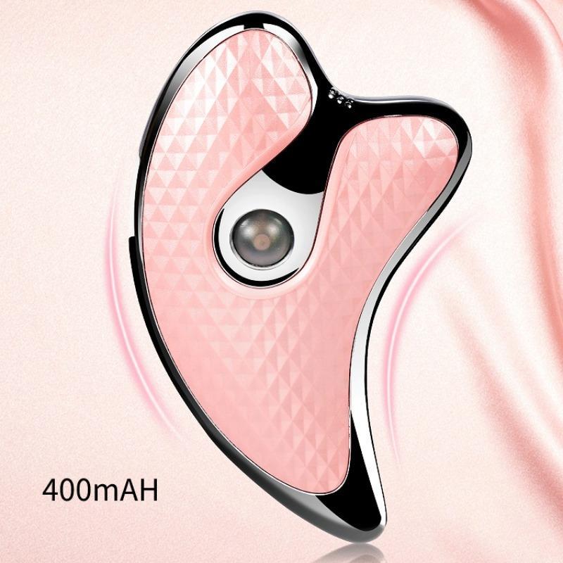 Electric Vibration Heating Gua Sha Machine, 1 Box Facial Massage Tool, Facial Skin Care Tool, Professional Facial Beauty Instrument for Women