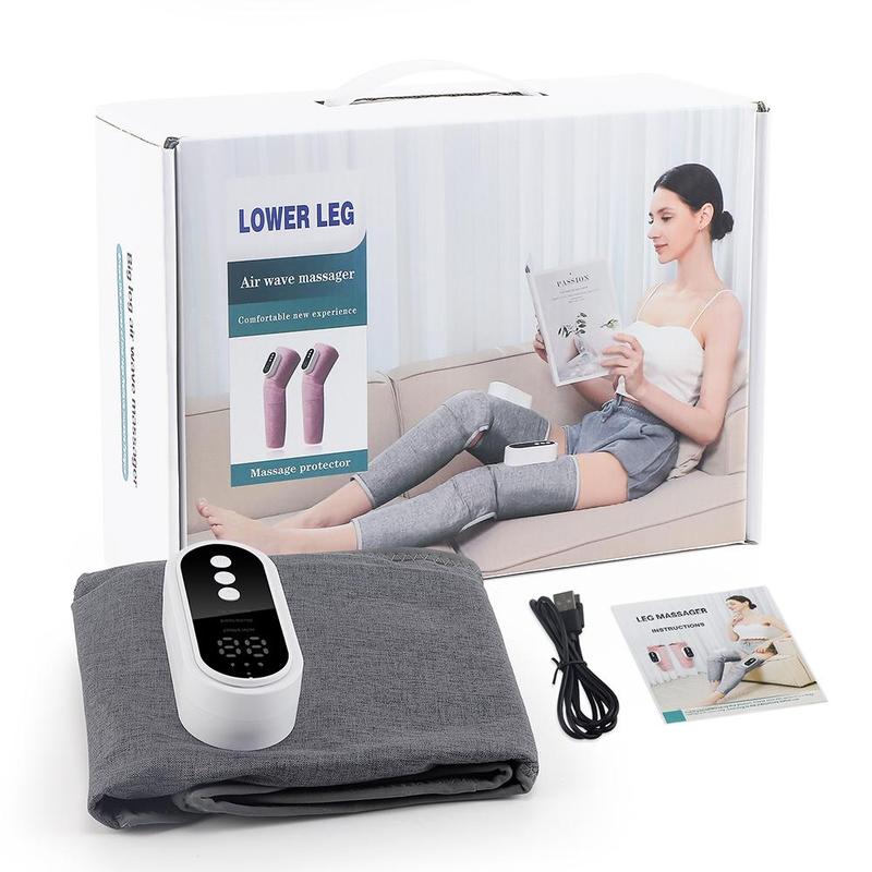 Electric Leg Massager, 1 Box Long Leg Massager, Heated Leg Massage Tool, Professional Massage Tool for Women & Men, Personal Care Appliances