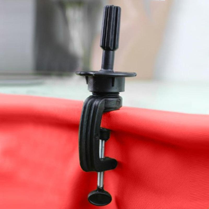 Hairdressing Model Practice Head Support Stand, 1 Count Long Hair Training Head Model Clamp Stand for Hairdressing Practicing (clamp Only)