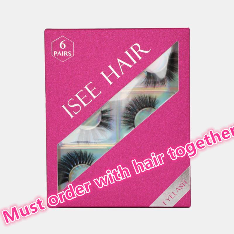 ISEE Free Eyelashes with Wig Purchase-Automatically Included with Any Wig Purchase (Do Not Order Separately)