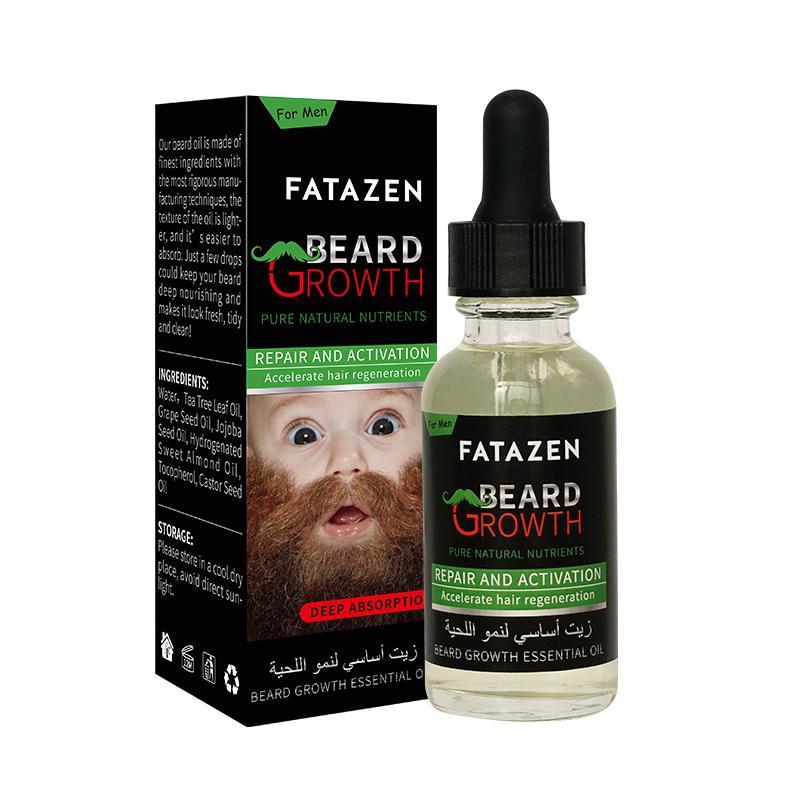 Natural Organic Hair Beard Oil, Nourishing Beard Essential Oil for Men Face Care, Men's Beard Care Product for Daily Use