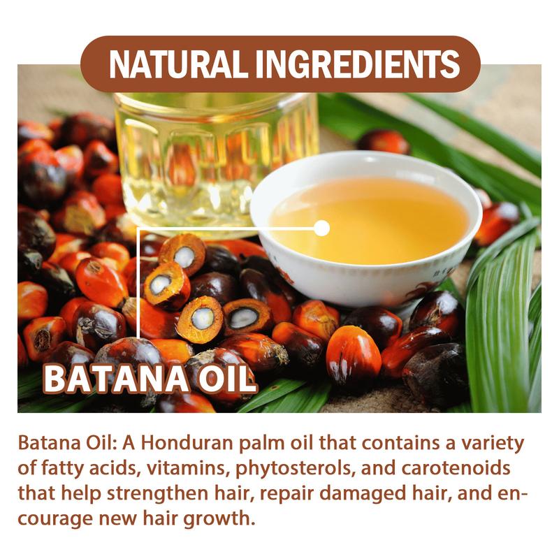 Batana Oil for Hair Growth Natural, Pure Batana Hair Oil, Raw Batana Butter Prevent Hair Loss Natural Hair Growth Oil and Conditioner