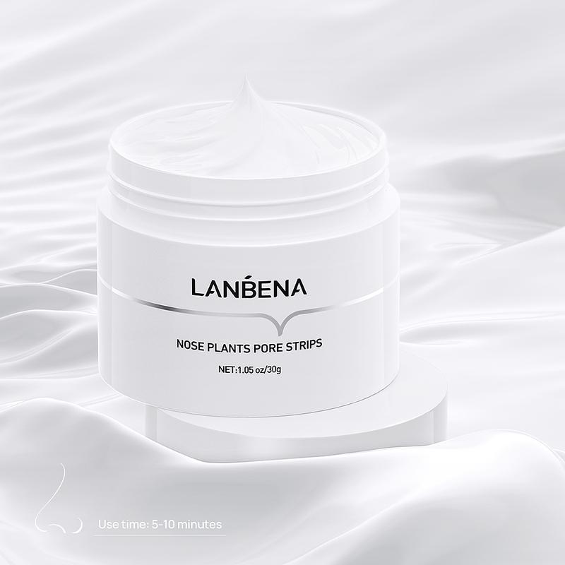 LANBENA Premium Blackhead Removal Mask Kit - Comprehensive Nose, Face & Chin Cleansing with 60 Exfoliating Pore Strips for Deep Purification, Hydration & Comfort - Gift All Skincare Aloe Facial Gentle Hyaluronic