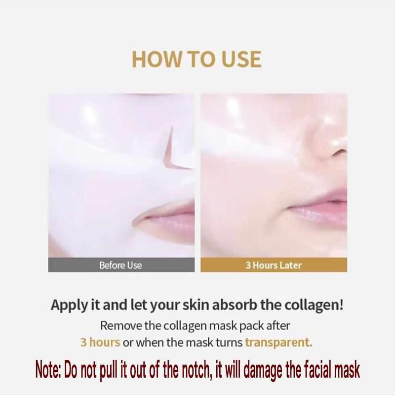 Deep Collagen Energy Mask | Night Sleep Collagen Mask 4PCS Skincare Hyaluronic Hyaluronic Acid Repair Overnight Deep