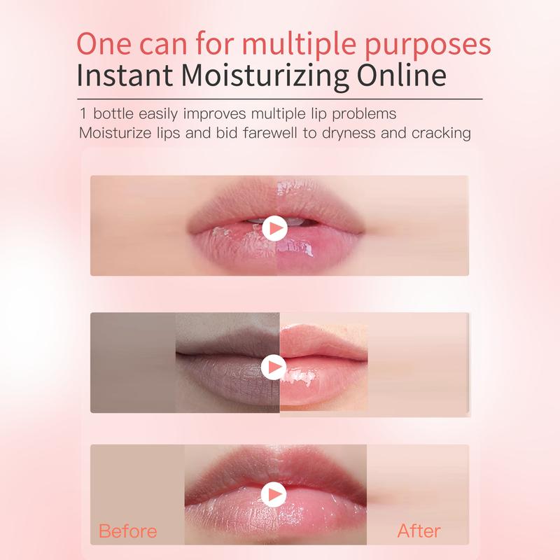 Lip Treatment - Hydration, Moisturizing for Cracked Lips,Soften The Skin， Refreshing and Non-Greasy, Lip Sleeping Mask, Lip Moisturizer for Cracked Lips glossier lip balm，Lipstick base lip mask， Lip Moisturizing Mask lip oil