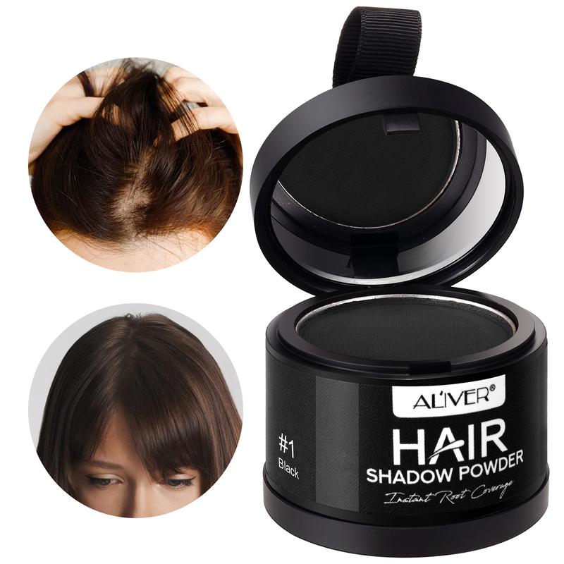 Aliver Hairline Shadow Powder for Hair, Thinning Hair & Grey Hair Coverage