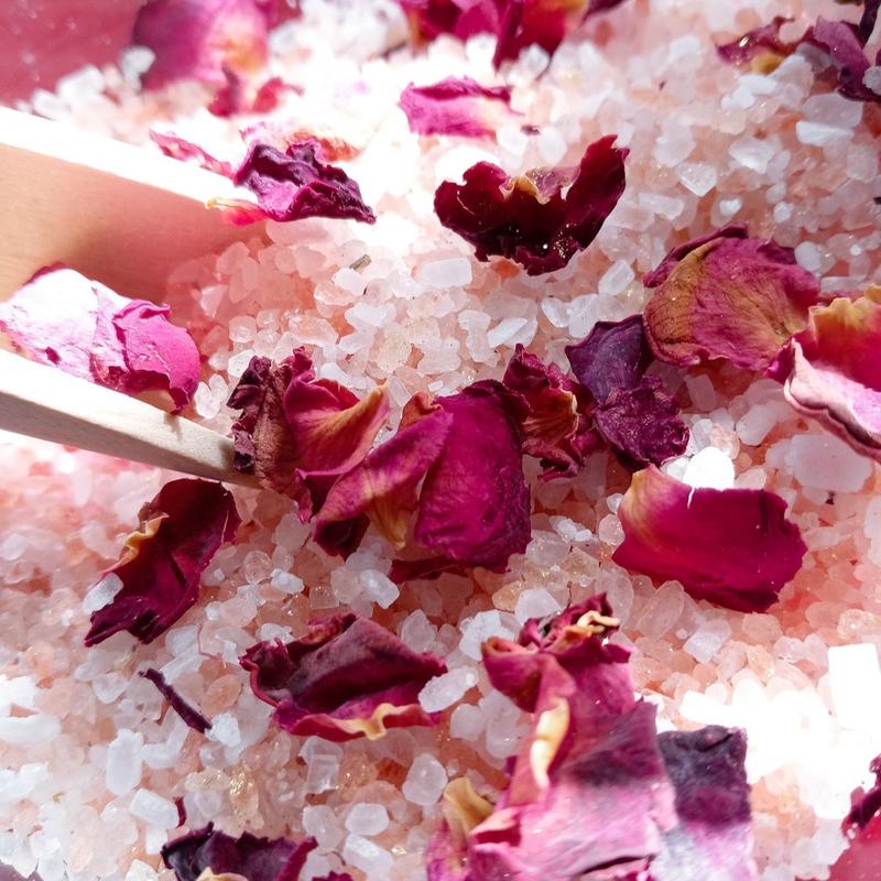 Rose With Love Herbal Tea Bath Magic Herbal Bath Salt Soak