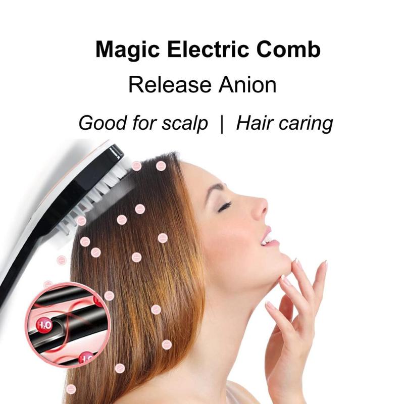 Electric Scalp Massager, 1 Count Handheld Head Scalp Massaging Comb, Hair Massager, Head Relaxation Tool, Personal Care Appliances, Christmas Gifts