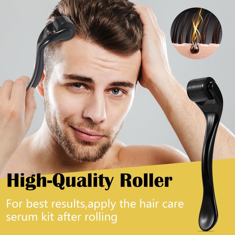 Sefudun 5% Minoxidil HairSerum(60ml), with Hair Roller Set, Back To School, Deals for You Days