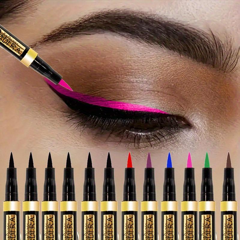 12pcs Luxurious Waterproof Long-Wearing Liquid Eyeliner Set - Quick-Drying, Smudge-Resistant, Transfer-Proof Formula for Sensitive Eyes