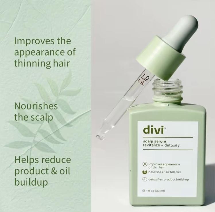 Divi Scalp Serum for Fuller, Thicker-LookingHair & Healthy Scalp,30ml -1Pack