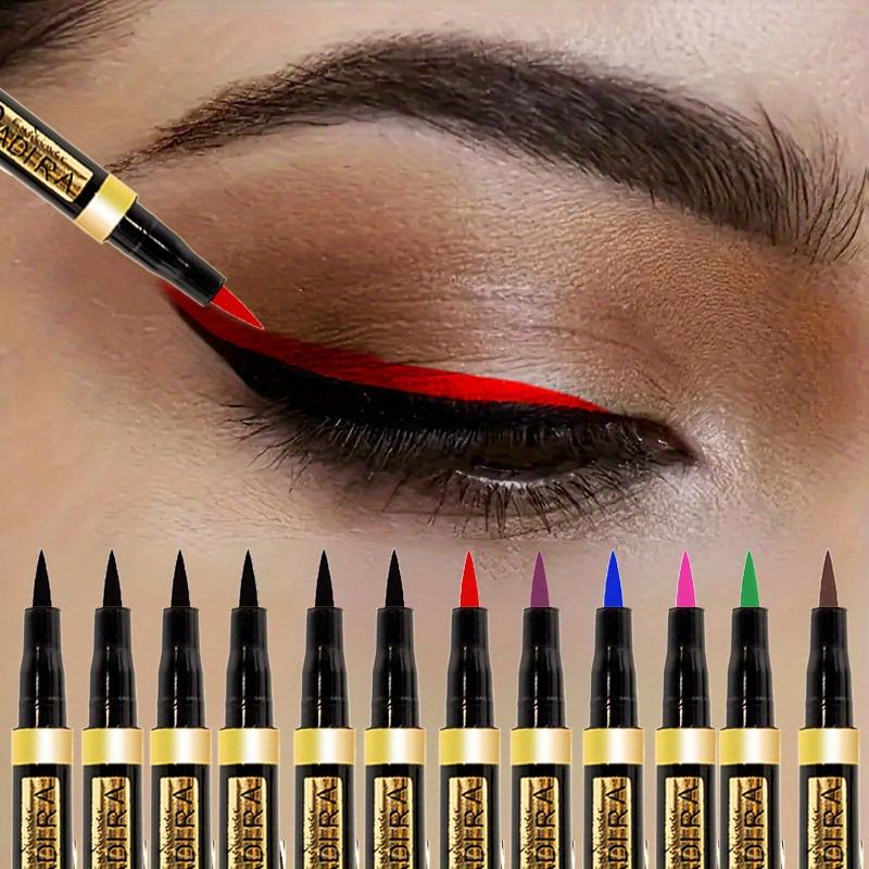 12pcs Luxurious Waterproof Long-Wearing Liquid Eyeliner Set - Quick-Drying, Smudge-Resistant, Transfer-Proof Formula for Sensitive Eyes