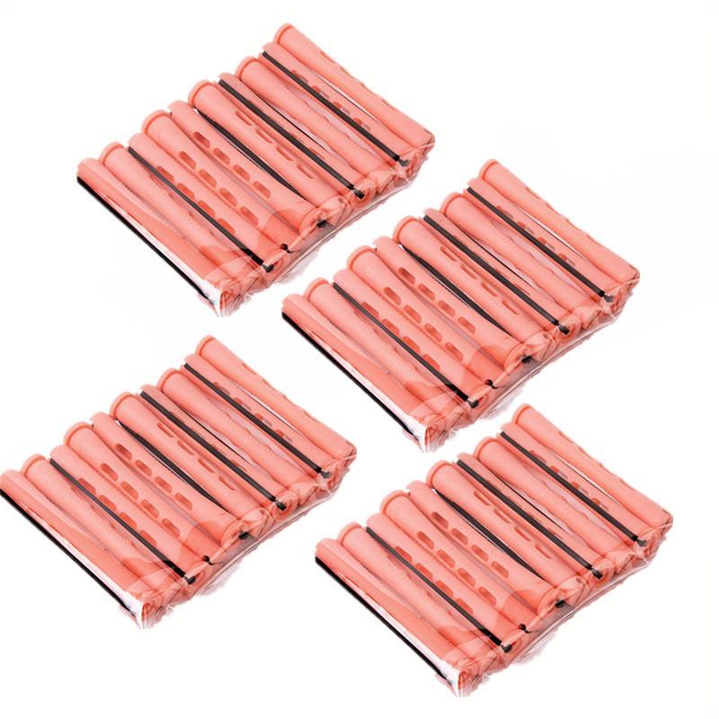 Hair Curler Set, 40pcs Hair Perm Rods, Short Cold Wave Rods, Plastic Perming Rods, Hair Curling Rollers, Hairdressing Styling Supplies