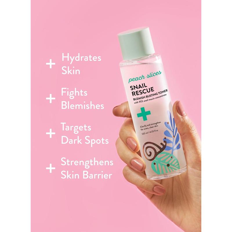 Snail Rescue Blemish Busting Toner with Hyaluronic Acid for Clear Skin