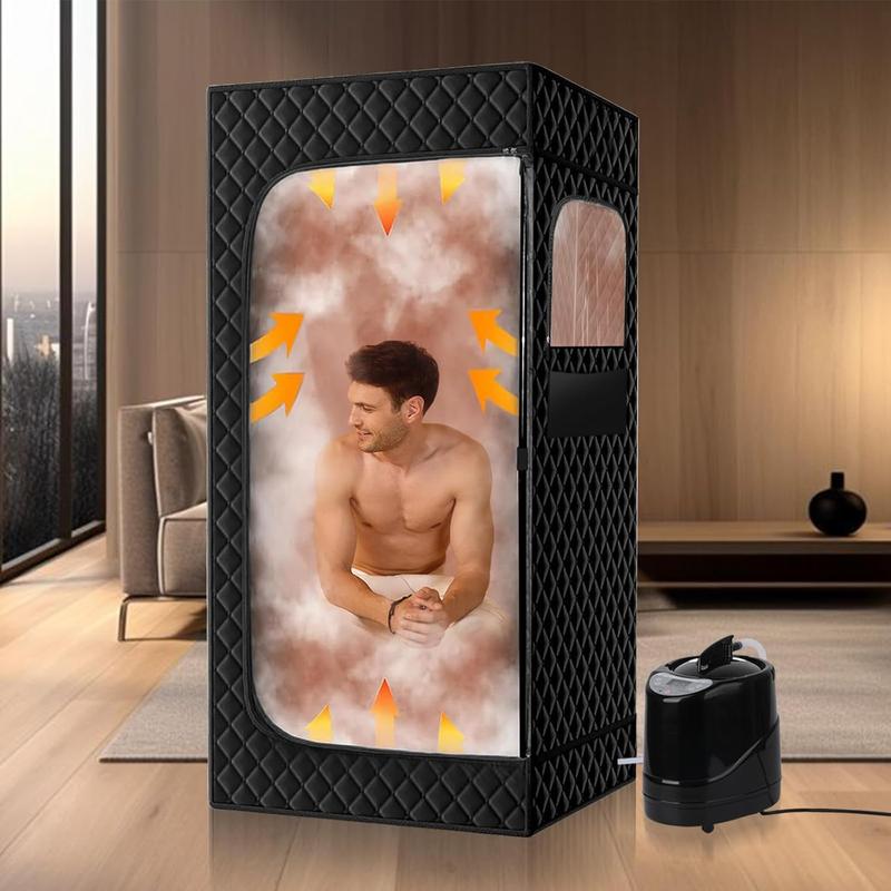 Portable Steam Sauna，3'x 3' x 5'11