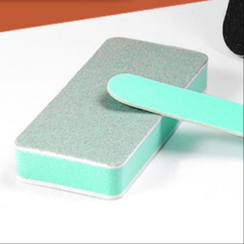 Nail File Block, 1 Count Nail Buffing Block, Professional Manicure Tool for Women & Girls